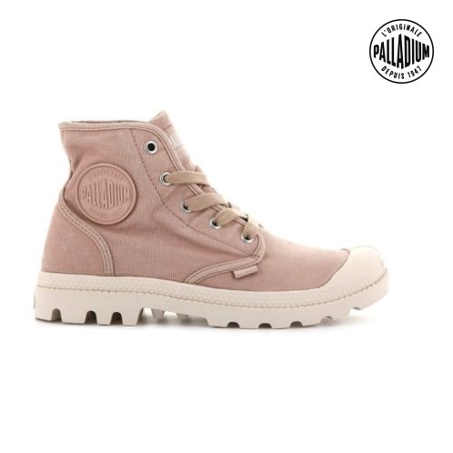 Dámské Boty Palladium Pampa Hi Růžové | CZ QWT-37N